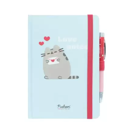 Pusheen Purrfect Love notes premium A5 + długopis z projektorem termékfotója