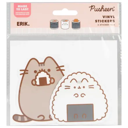 Pusheen Sushi Roll zestaw 2 winylowych naklejek zdjęcie produktu