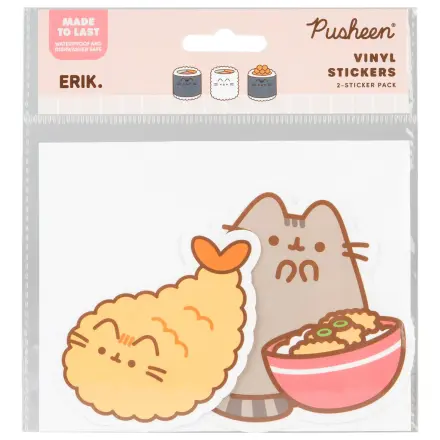 Pusheen Sushi Roll zestaw 2 winylowych naklejek zdjęcie produktu
