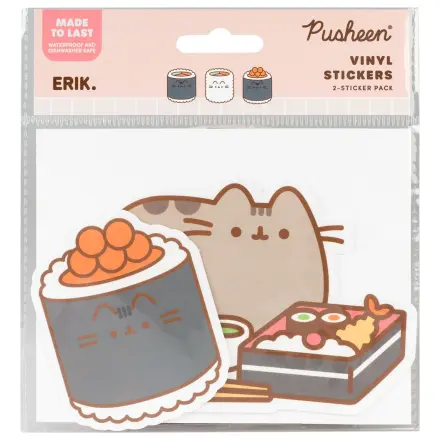 Pusheen Sushi Roll zestaw 2 winylowych naklejek zdjęcie produktu