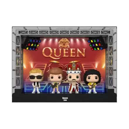 Queen Funko POP Moments Deluxe Figurki Winylowe 4-Pak Wembley Stadium termékfotója