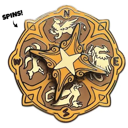 Quincy's Tavern Pin Badge kompas 5 cm zdjęcie produktu