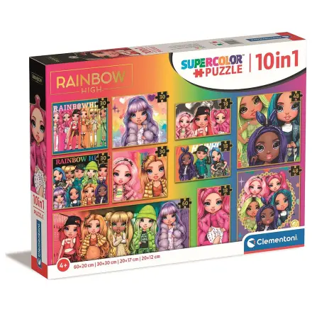 Rainbow High Personalities Puzzle 10 w 1 Clementoni zdjęcie produktu