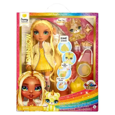 Rainbow High Rainbow World Sunny lalka 25 cm termékfotója