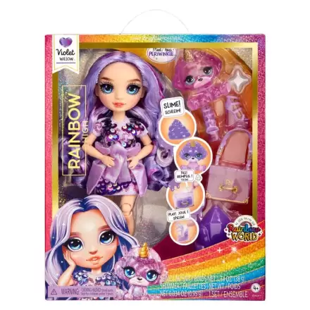 Rainbow High Rainbow World Violet lalka 25 cm termékfotója