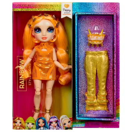 Rainbow High Style Icons Fashion Dolls lalka Poppy zdjęcie produktu