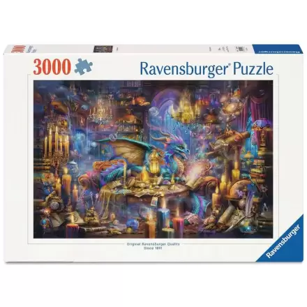 Puzzle Ravensburger Biblioteka Smoków (3000 elementów) zdjęcie produktu