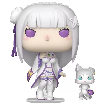 Re:Zero Funko POP!&Buddy Animation Winyl Figurka Emilia z Puck 9 cm zdjęcie produktu