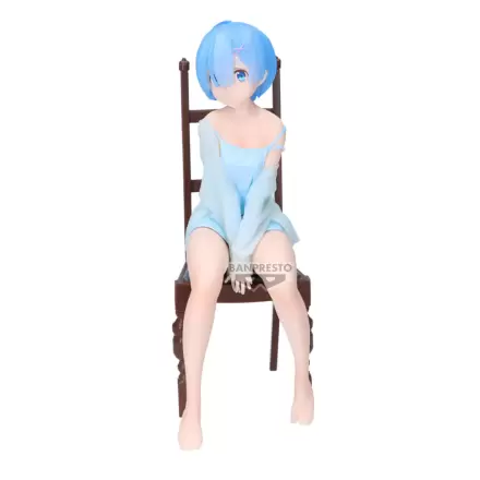 Re:Zero Starting Life in Another World Rem Figurka Relax time 20 cm termékfotója