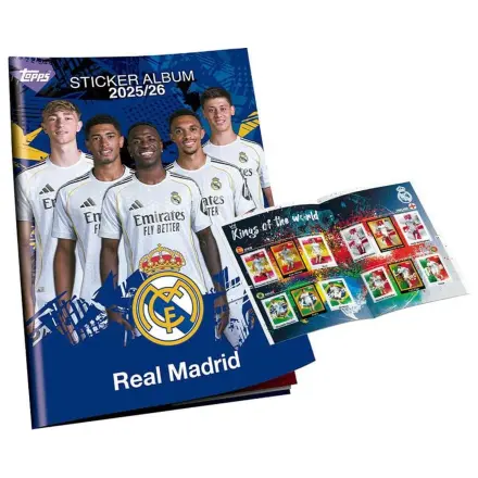 Real Madrid 2025/26 Kolekcja Naklejek Zestaw Albumów zdjęcie produktu