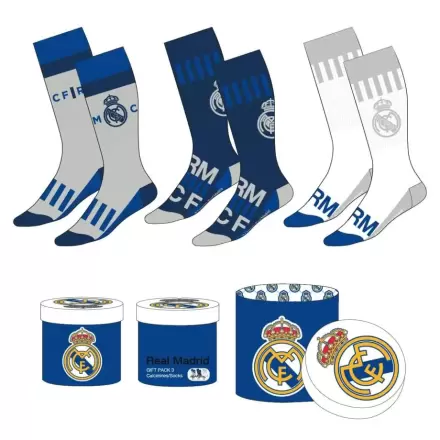 Real Madrid pack 3 pary skarpetek dla dorosłych termékfotója