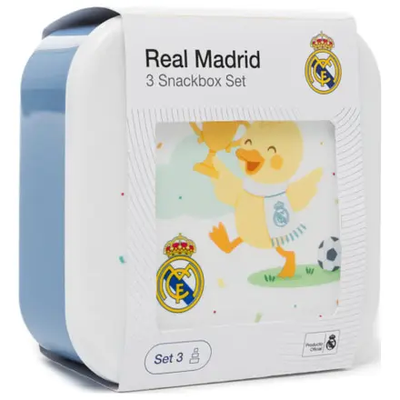 Real Madrid zestaw 3 pojemników śniadaniowych zdjęcie produktu