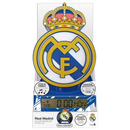 Lampa Real Madrid 3D z alarmem zdjęcie produktu
