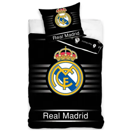 Real Madrid Czarna poszwa na kołdrę zestaw zdjęcie produktu