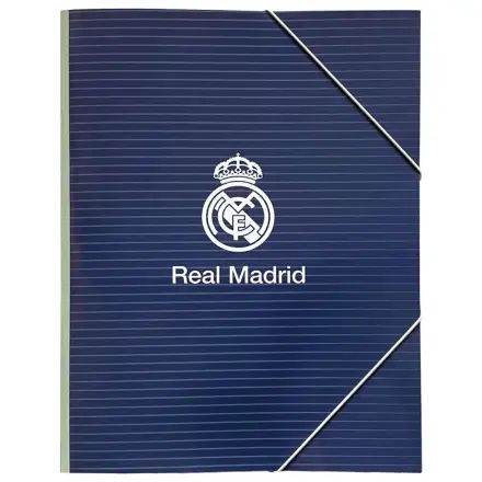 Real Madrid niebieska teczka na gumce A4 zdjęcie produktu