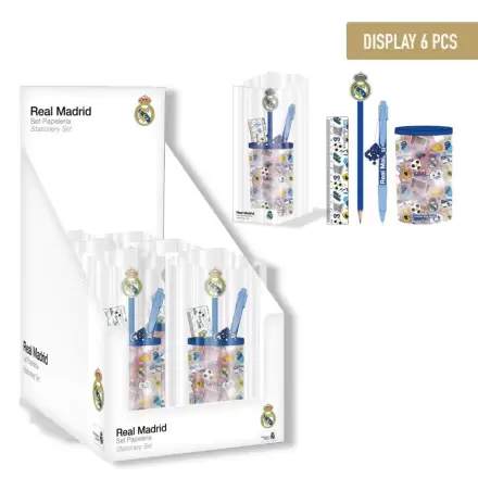 Pojemniki na ołówki Real Madrid Stationery termékfotója