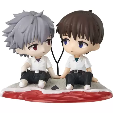 Rebuild of Evangelion Figurka Chibi Shinji Ikari & Kaworu Nagisa 8 cm zdjęcie produktu