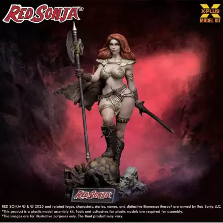 Red Sonja Zestaw Modelowy z tworzywa sztucznego 1/8 Red Sonja wznowienie 27 cm zdjęcie produktu
