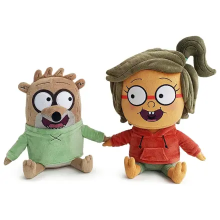 Regular Show pluszowe figurki 2-pak Valentine´s Rigby & Eileen 22 cm zdjęcie produktu
