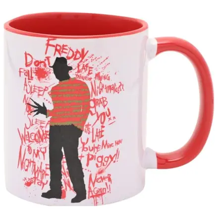 A Nightmare on Elm Street Freddy Krueger kubek z kolorowym wnętrzem 325ml zdjęcie produktu