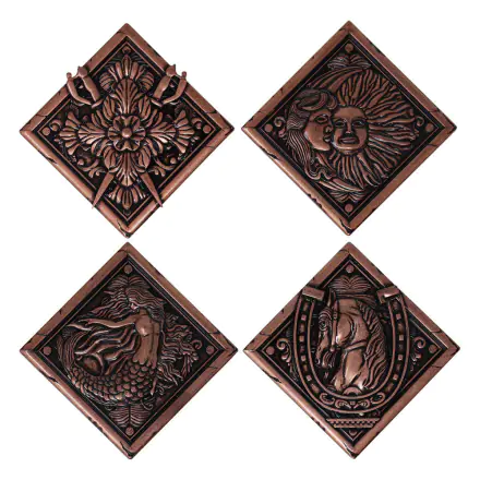 Resident Evil VIII Medallion Set House Crest Limited Edition - Zestaw Medalionów Herb Rodu Edycja Limitowana termékfotója