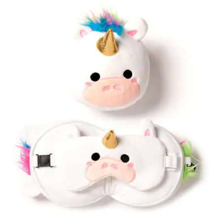 Podróżna poduszka i maska na oczy Relaxeazzz Unicorn zdjęcie produktu