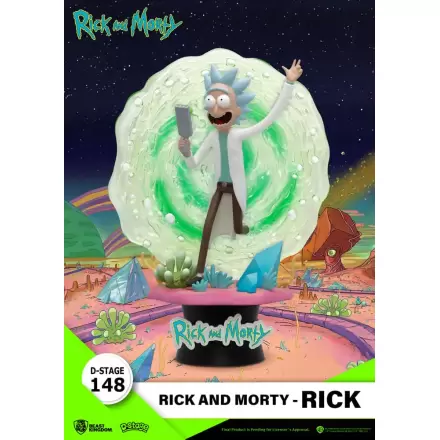 Rick & Morty D-Stage Diorama z PVC Rick 14 cm zdjęcie produktu