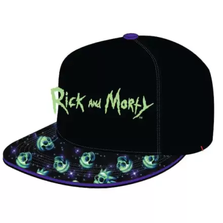 Rick & Morty Czapka z Zakrzywionym Daszkiem Neon Logo termékfotója