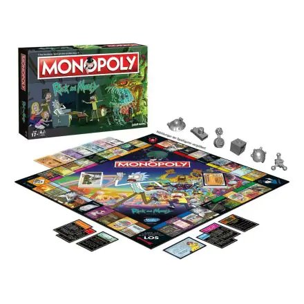 Rick and Morty Gra Planszowa Monopoly *German Version* termékfotója