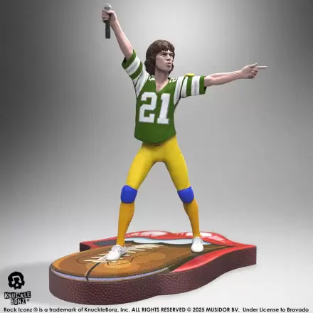 Rolling Stones Rock Iconz Statue Mick Jagger US Tour 1981 (Green Jersey) Statuetka 22 cm zdjęcie produktu