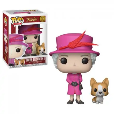 Royal Family POP! Figurka Vinyl Królowa Elżbieta II 9 cm termékfotója