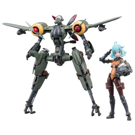 Zardzewiały model plastikowy Brier 1/12 Rhande Koskinen & RTP-10A cutting edge V-HS Tactical Fighter 20 cm zdjęcie produktu