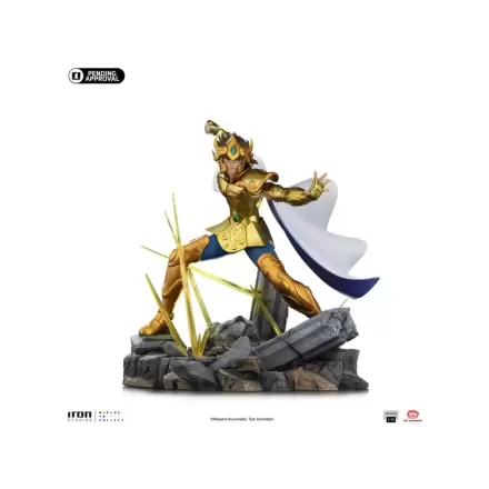 Saint Seiya Art Scale Statue 1/10 Lew Aiolia 24 cm Statua termékfotója