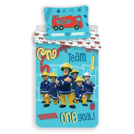 Zestaw pościeli Fireman Sam 140x200cm, 70x90cm zdjęcie produktu