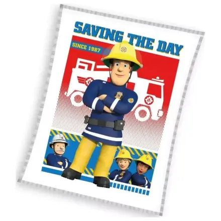 Fireman Sam Saving The Day Koc polarowy 130x170cm zdjęcie produktu