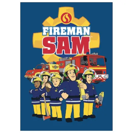 Koc polarowy Fireman Sam Team 100x140cm zdjęcie produktu