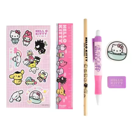 Sanrio Zestaw artykułów papierniczych opakowanie 6 sztuk Hello Kitty zdjęcie produktu