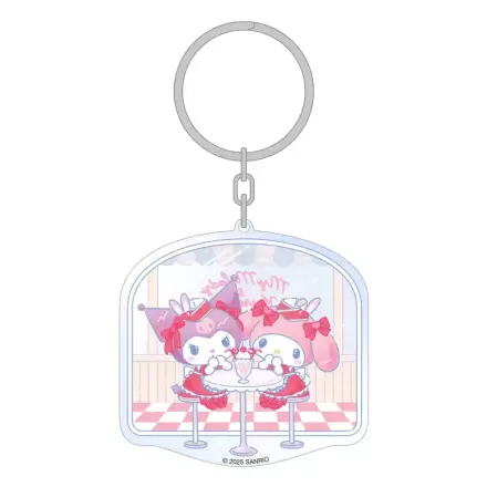Brelok Sanrio Akrylowy Hello Kitty & Friends American Diner 6 cm zdjęcie produktu