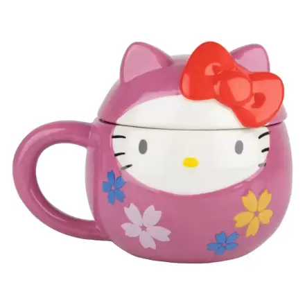 Sanrio 3D Mug Hello Kitty Kitty Daruma - Kubek 3D termékfotója