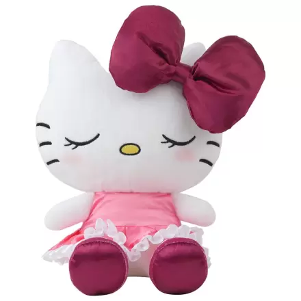 Sanrio Pluszowa figurka Hello Kitty w czerwonej aksamitnej sukience 22 cm zdjęcie produktu