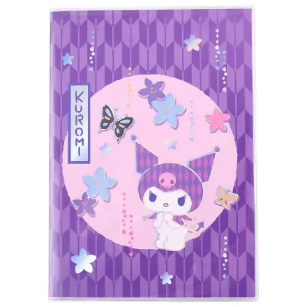 Sanrio Notatnik Kuromi Japoński Holograficzny W kratkę zdjęcie produktu