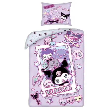 Zestaw poszewek Sanrio Kuromi Ver. 2 140 x 200 cm / 70 x 90 cm zdjęcie produktu