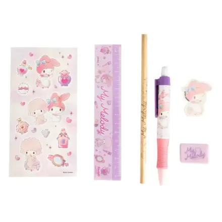 Zestaw artykułów piśmiennych Sanrio My Melody, 6-pak zdjęcie produktu