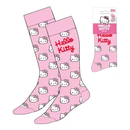 Sanrio Skarpety Hello Kitty Face Pink 36-43 zdjęcie produktu