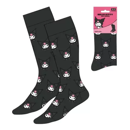 Sanrio Skarpetki Kuromi Face 36-43 zdjęcie produktu