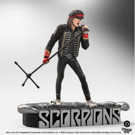 Scorpions Rock Iconz Statue Klaus Meine Limited Edition 22 cm Statua termékfotója