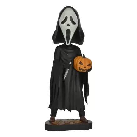 Figurka kiwająca głową Head Knocker Scream Ghost Face z dynią 20 cm zdjęcie produktu