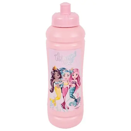 Little Mermaid Magiczna plastikowa butelka sportowa 450 ml zdjęcie produktu
