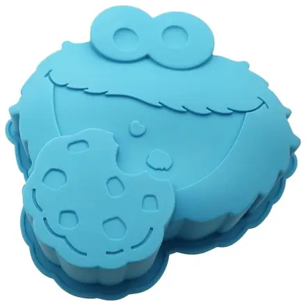 Sesame Street Silikonowa Forma do Pieczenia Cookie Monster niebieska zdjęcie produktu