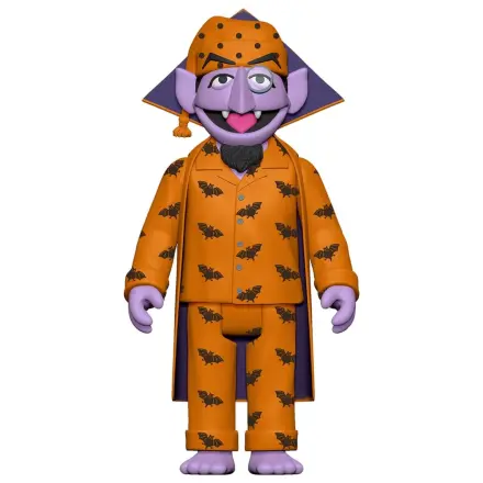 Sesame Street ReAction figurka akcji Wave 06 Count Von Count (PJs) 10 cm zdjęcie produktu